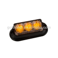 Deck / Kühlergrill Leuchten gelbe Led Strobe-Light 12V (SL623)